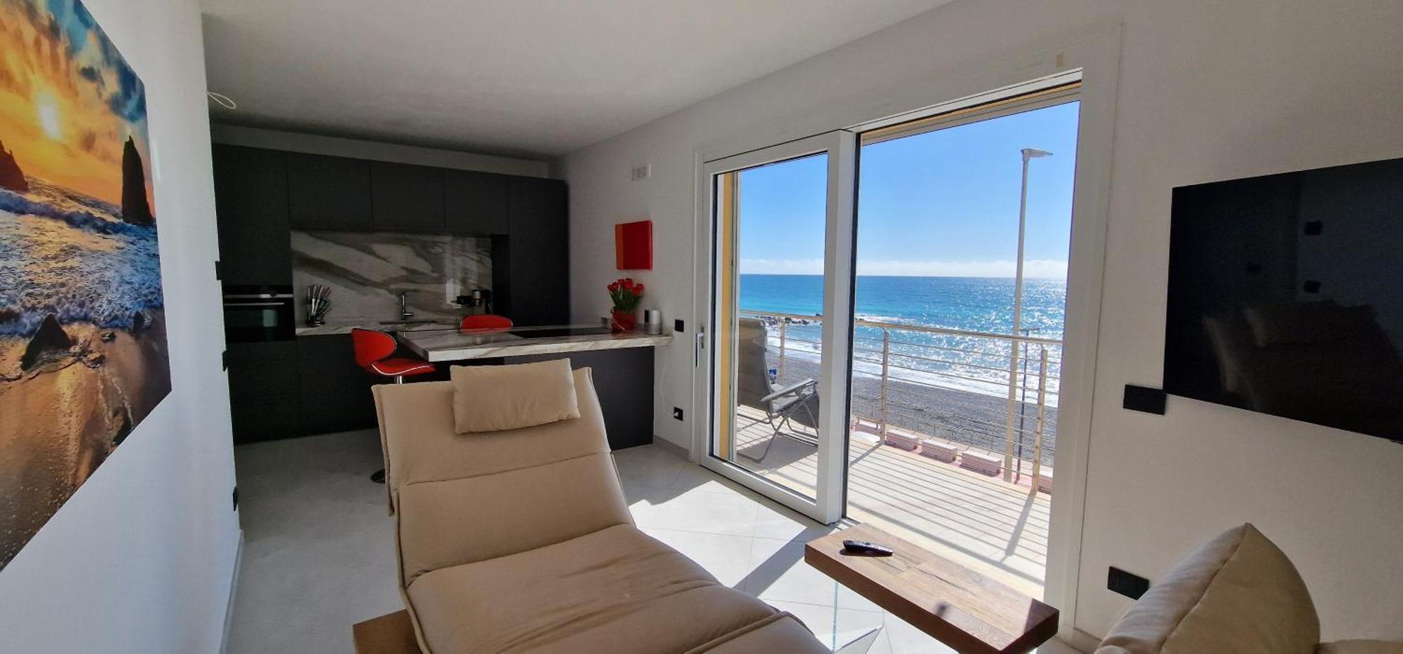 Mare Blu Apartment Ventimiglia Ngoại thất bức ảnh