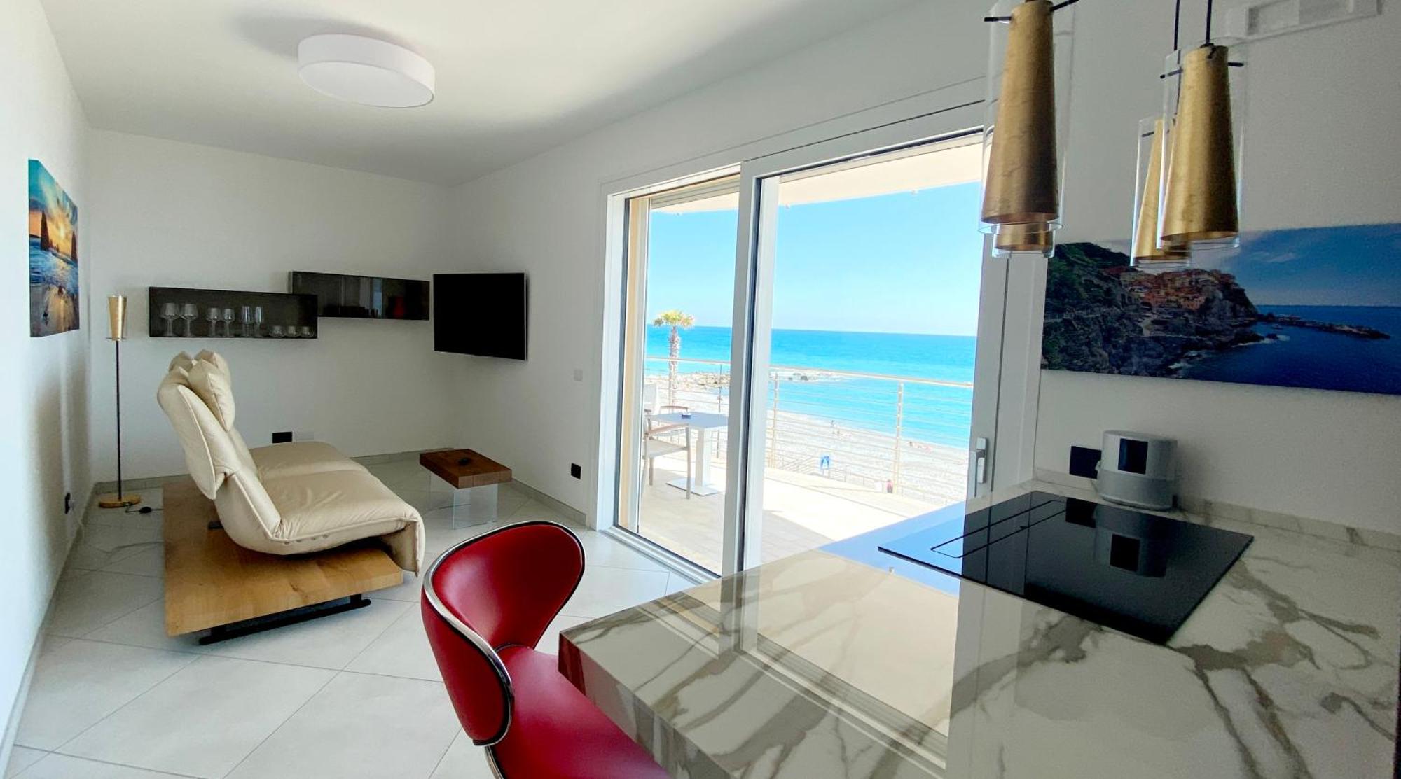 Mare Blu Apartment Ventimiglia Phòng bức ảnh